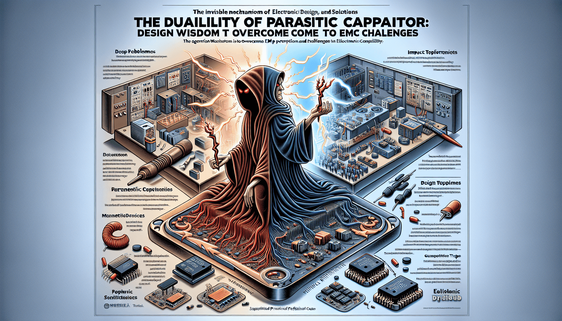 A Dualidade do Capacitor Parasitário: Sabedoria de Design para Superar Desafios EMC